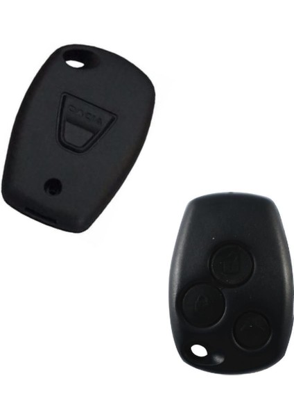 Dacia Anahtar Kumanda Kabı 3 Butonlu Yale Uçlu