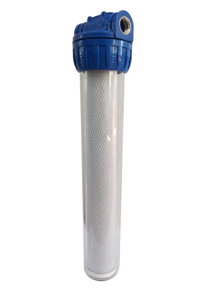 Koku Tat ve Tortu Süzücü Blok Aktif Karbon Filtre 20" Inç