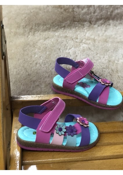 Kız Bebek Ince Taban Sandalet
