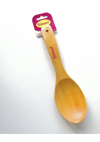 Ahşap Lüks Geniş Kaşık 27 cm