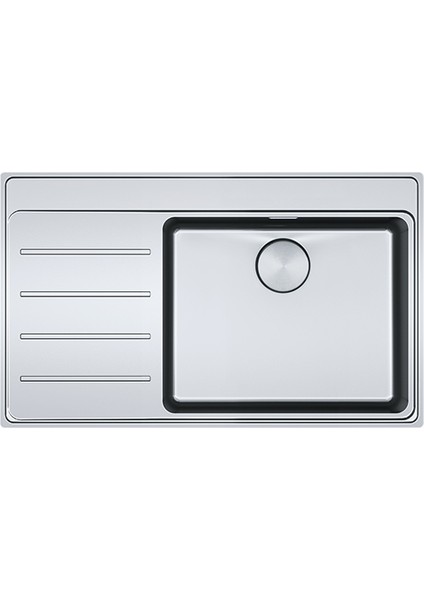 Myx 211-86 Tpl Sol Damlalıklı Tezgah Üstü Yada Tezgaha Sıfır Inox Mythos Eviye