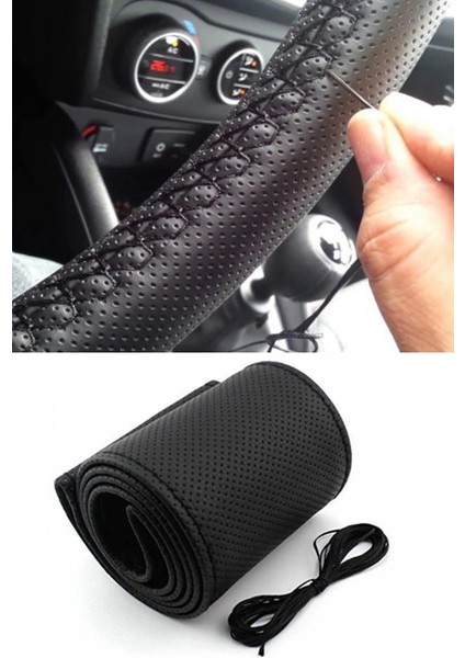 Fiat Linea Dikmeli Direksiyon Kılıfı Noktalı Siyah Deri fiyatları