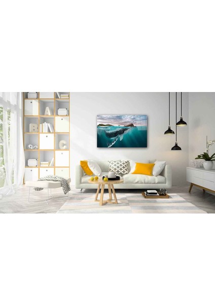 Sualtı Canlıları Cam Tablo 4mm Dayanıklı Temperli Cam fiyatları