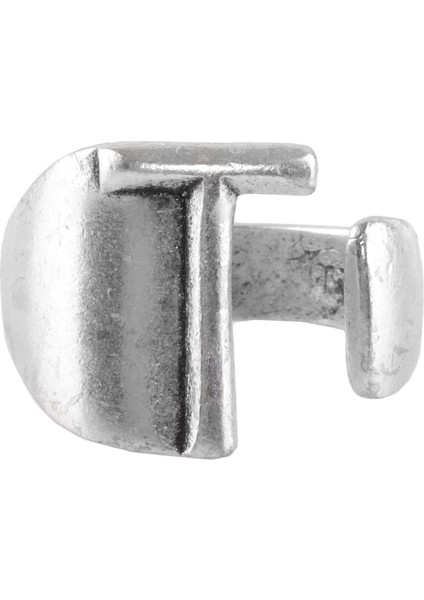 Kadın Antik Gümüş Kaplama Ayarlanabilir T Harfi Yüzük fırsatları