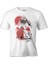 Lordd T-Shirt Japon Geisha - Ay Beyaz Erkek T-Shirt 1