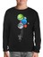 Lordd T-Shirt Gezegenler - Astronot Siyah Çocuk Sweatshirt 1