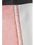 Dekoratif Saçaklı Pembe Yumuşak Dokulu Post Peluş Yolluk Halı 100 x 150 cm 3