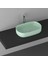 Infinity 55 cm Tezgahüstü Lavabo-Mint 1