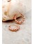 Toplu Şarnel 18 mm Rose Gümüş Halka Küpe 1