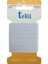 8 mm Beyaz Yassı Lastik - 5 Metre 1