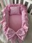 Pembe Fırfırlı Lüx Tasarım Babynest 1