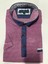Erkek Mor Kısa Kollu Merserize Yarı Slim T-shirt, OT-P-21001 1