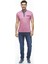 Erkek Mor Kısa Kollu Merserize Polo T-shirt, OT-P-21004 4