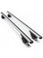 Universal Gri Ara Atkı Bold Bar 122-144 cm 1