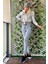Önden Yırtmaçlı Kadın Mom Jean Pantolon 4074-830 Gri 1