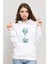 Anime Fairy Tail Glass Guild Emblem Baskılı Beyaz Kadın Örme Kapşonlu Sweatshirt Uzun Kol 1