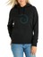 14 Mart Dünya Pi Günü Baskılı Siyah Kadın Örme Kapşonlu Sweatshirt Uzun Kol 1