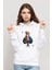 Anime One Piece Onepiece Baskılı Beyaz Kadın Örme Kapşonlu Sweatshirt Uzun Kol 1