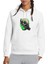 Gta V Clan Logo Baskılı Beyaz Kadın Örme Kapşonlu Sweatshirt Uzun Kol 1