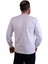 Bisiklet Yaka Sweatshirt - Cepli - Beyaz 2