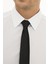 Giyim Erkek Slim Fit Düz Beyaz Gömlek 2