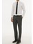Giyim Erkek Slim Fit Düz Beyaz Gömlek 3