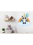 Sevimli Panda Bultular Ve Gökkuşağı Çocuk Odası Duvar Sticker 1