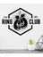 Ring Club Dekoratif Duvar Sticker 1