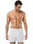 1 Adet 1400 Penye Boxer Külot Beyaz Abani Classic 1
