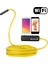 Wifi Yılan Kamera 10 M Sarı Sert Tel 1200 Piksel 2 Mp Endoskop 07MM 1