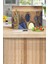 Dekoratif Cam Kesme Tahtası 30 x 40 cm Tohum ve Tahta Kaşık 1