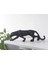 BD1901 Polyester Mat Siyah Panter Heykel Biblo Obje 1