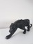 BD1901 Polyester Mat Siyah Panter Heykel Biblo Obje 2