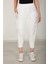 Ekru Beli Lastikli Büyük Cepli Pantolon 25585 2