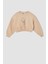 Kız Çocuk Looney Tunes Bisiklet Yaka Sweatshirt V0107A621AU 1