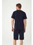 U.s. Polo Assn. Erkek Bordo Boydan Patlı Pijama Takım 4