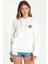 Pokemon Avengermon Gloom Kusaihana Baskılı Beyaz Kadın Örme Kapşonlu Sweatshirt Uzun Kol 1
