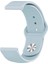 Samsung Galaxy Watch 3 45MM Termoplastik Kordon Newcord Mavi Açık 1