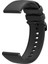 Samsung Galaxy Watch 3 45MM Kayış Termoplastik Perforated Kordon Siyah 2