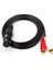 Xlr Dişi-2 Rca Erkek Kablo 3 Metre 1