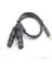 1 Stereo Erkek-2 Xlr Dişi Kablo 50 cm 1