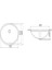 Cerastyle Tezgahaltı Lavabo 55 cm 070100 2