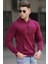 Bordo Kapüşonlu Sweatshirt 5289 1