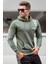 Haki Baskılı Erkek Sweatshirt 5313 1