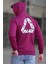 Bordo Baskılı Sweatshirt 5303 1