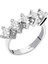 F Renk 0,80 Karat Pırlanta 5 Taş Yüzük 0442R0008 2