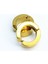 Sarı Gold Çelik Sıkıştırmalı Küpe Deliksiz Kulaklara Kadın Erkek Unisex 5