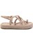 Krem Kadın Sandalet K05787020476 2