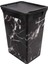 Trashbin Black Marble 40 L Plastik Çöp Kovası 1