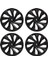 Skoda 14'' Inç Jant Kapağı 4 Adet 1 Takım 1013 2